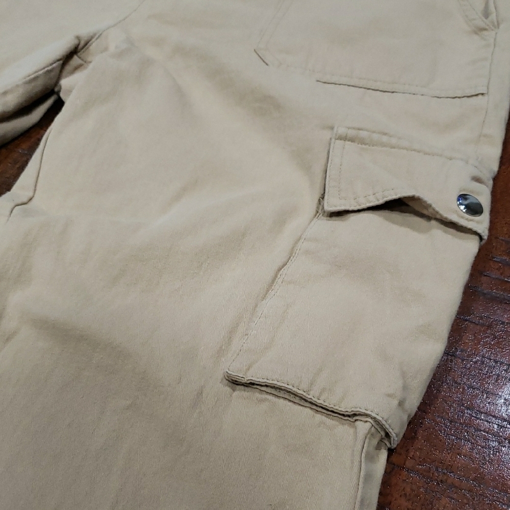 Princess Polly Light Beige Cargo Pants - Picture 6 of 9